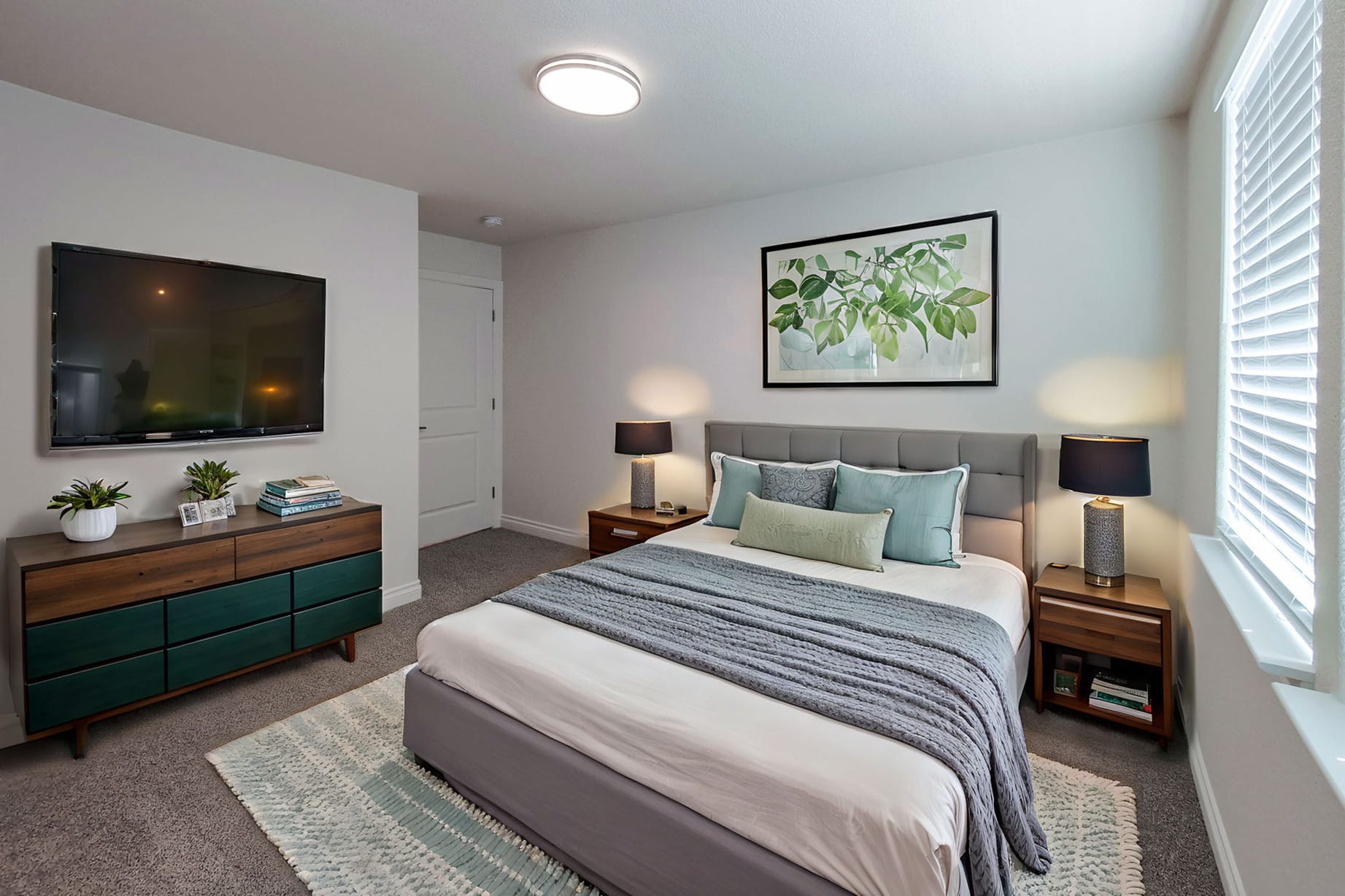 New Reno Homes by Lifestyle Homes-Secondary Bedroom Staging 1