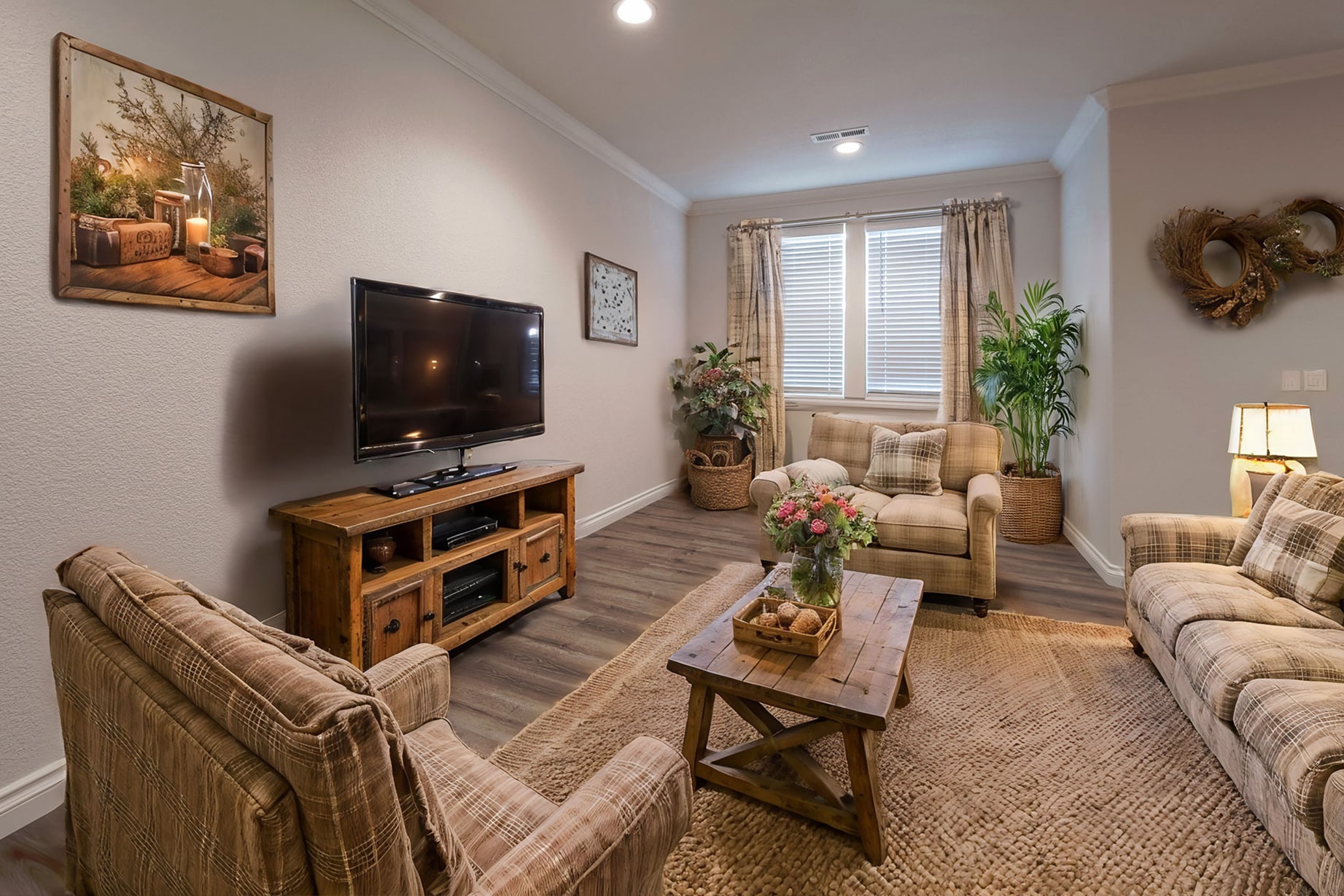 New Reno Homes by Lifestyle Homes-Living Room Staging 2