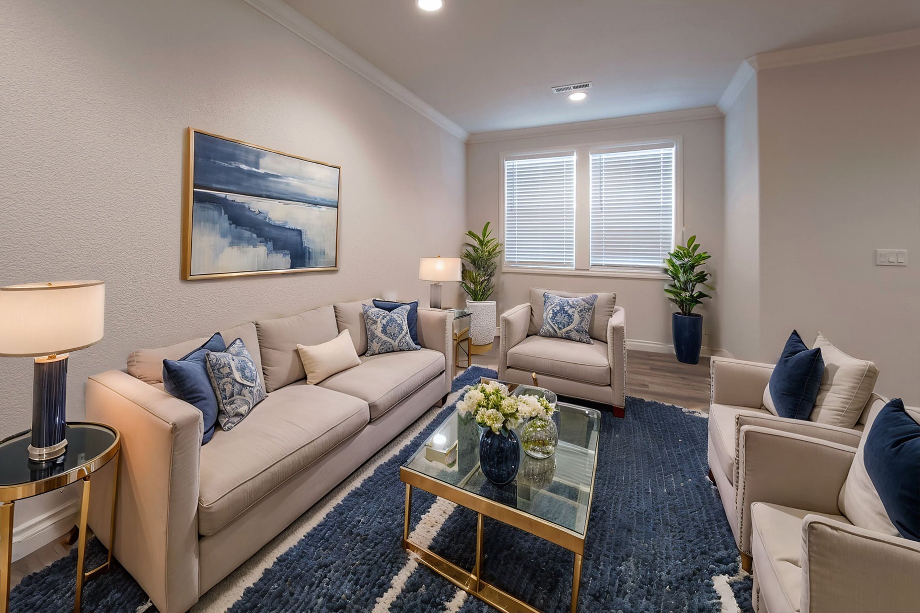 New Reno Homes by Lifestyle Homes-Living Room Staging 4