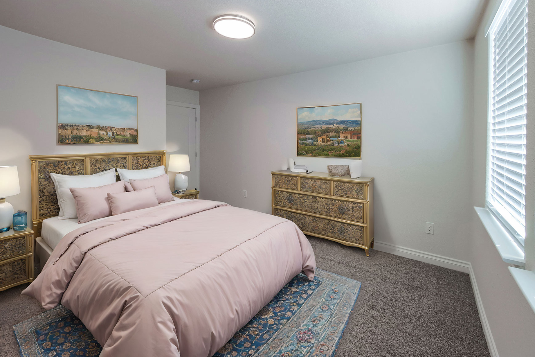 New Reno Homes by Lifestyle Homes-Secondary Bedroom Staging 3