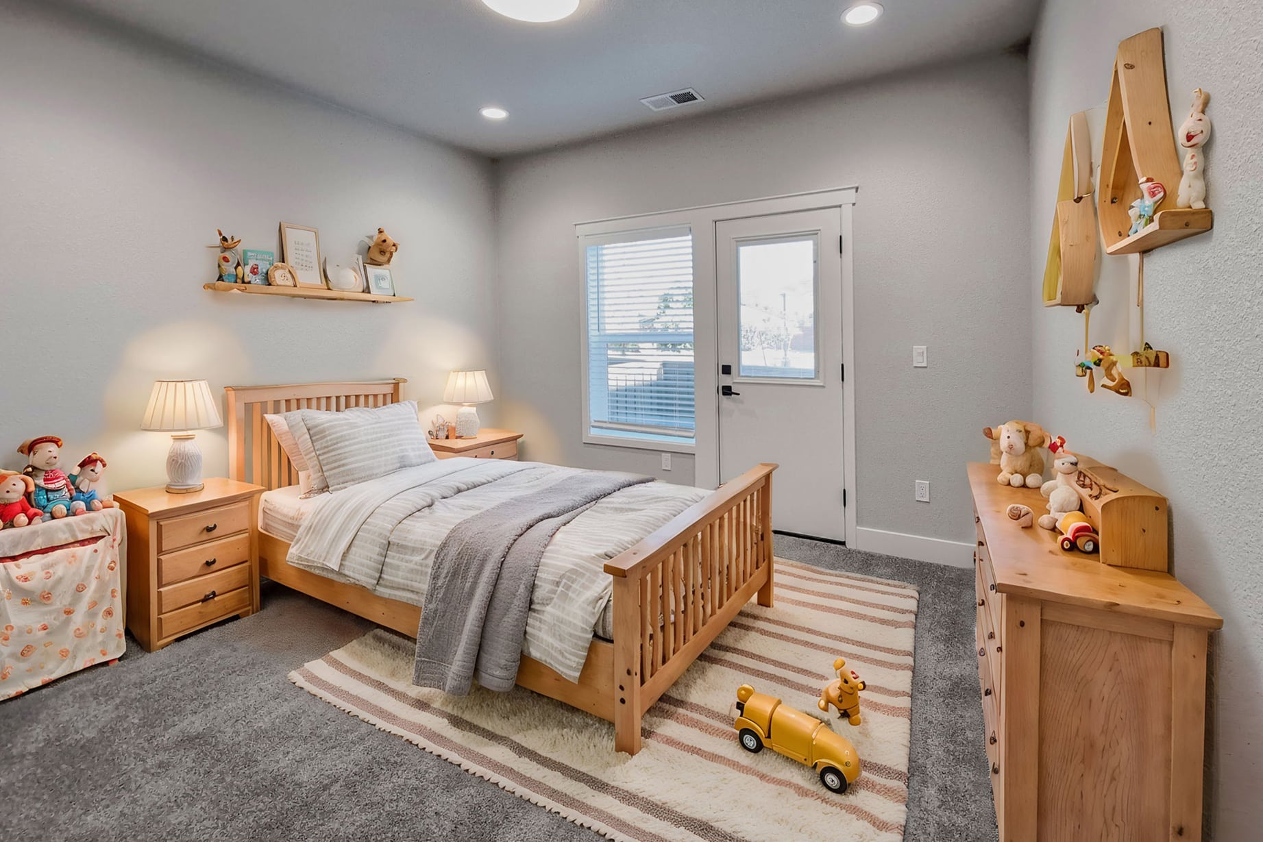New Reno Homes by Lifestyle Homes-Secondary Bedroom Staging 4