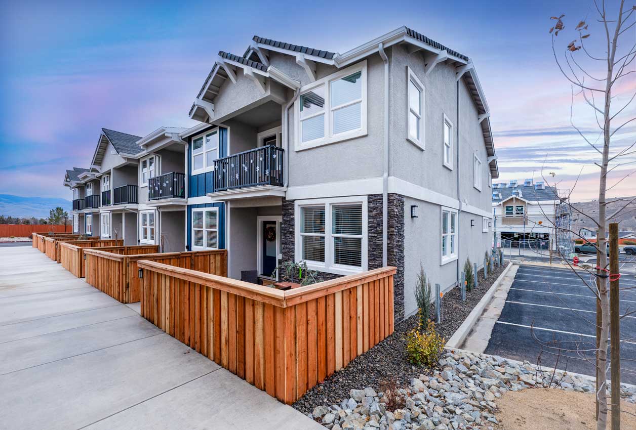 Parkside Villas Townhomes. New Reno homes by Lifestyle Homes
