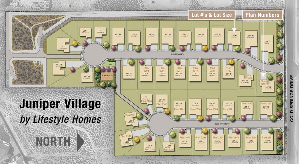 Juniper Village by Lifestyle Homes-North Reno Townhomes in Cold Springs Valley, Nevada